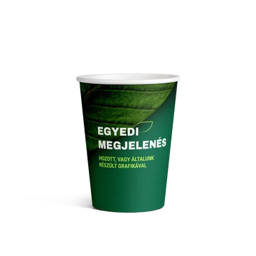 ECO papírpohár egyedi nyomattal