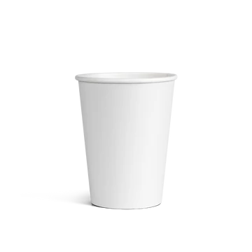 Fehér papír pohár