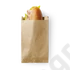 Barna papír tasak